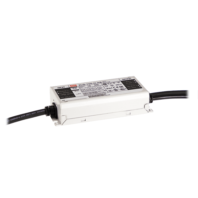 Источник питания AC-DC, 100Вт, стабилизатор тока, IP67, вход 90...305В AC, 47...63Гц, ККМ, выход 1750...2780мА, 27...56В (режим пост. мощности), изоляция 3750В AC, в кожухе