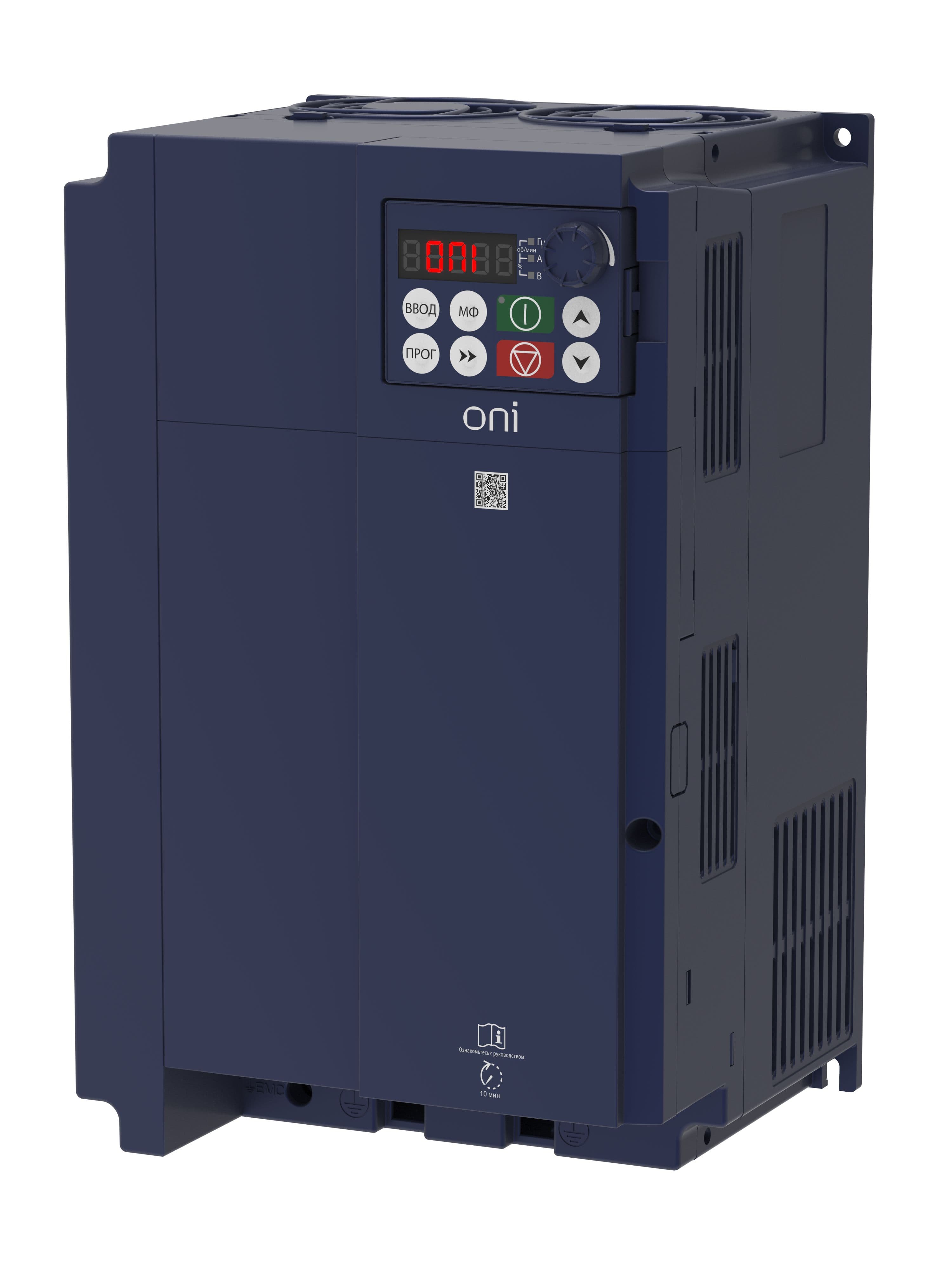 Преобразователь частоты FC-430 380В трехфазный 22-30кВт 45-60А встроенный тормозной модуль