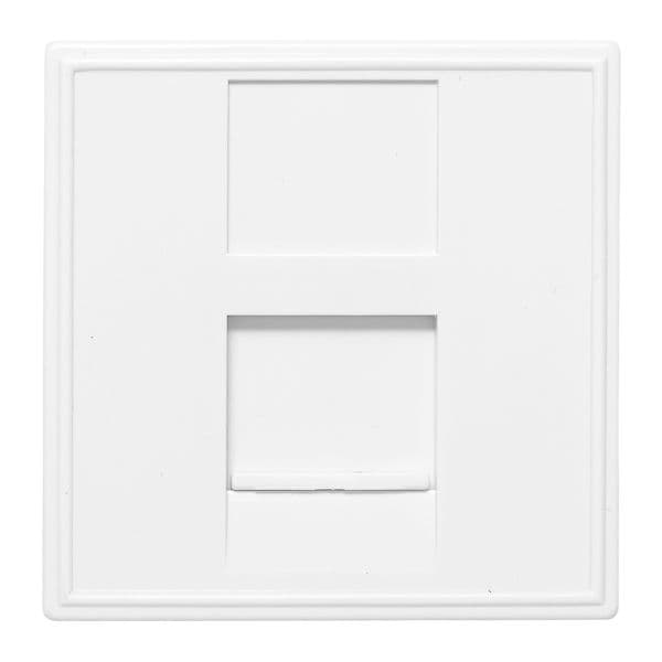 Розетка RJ45, категории 6 (ширина 2 модуля)