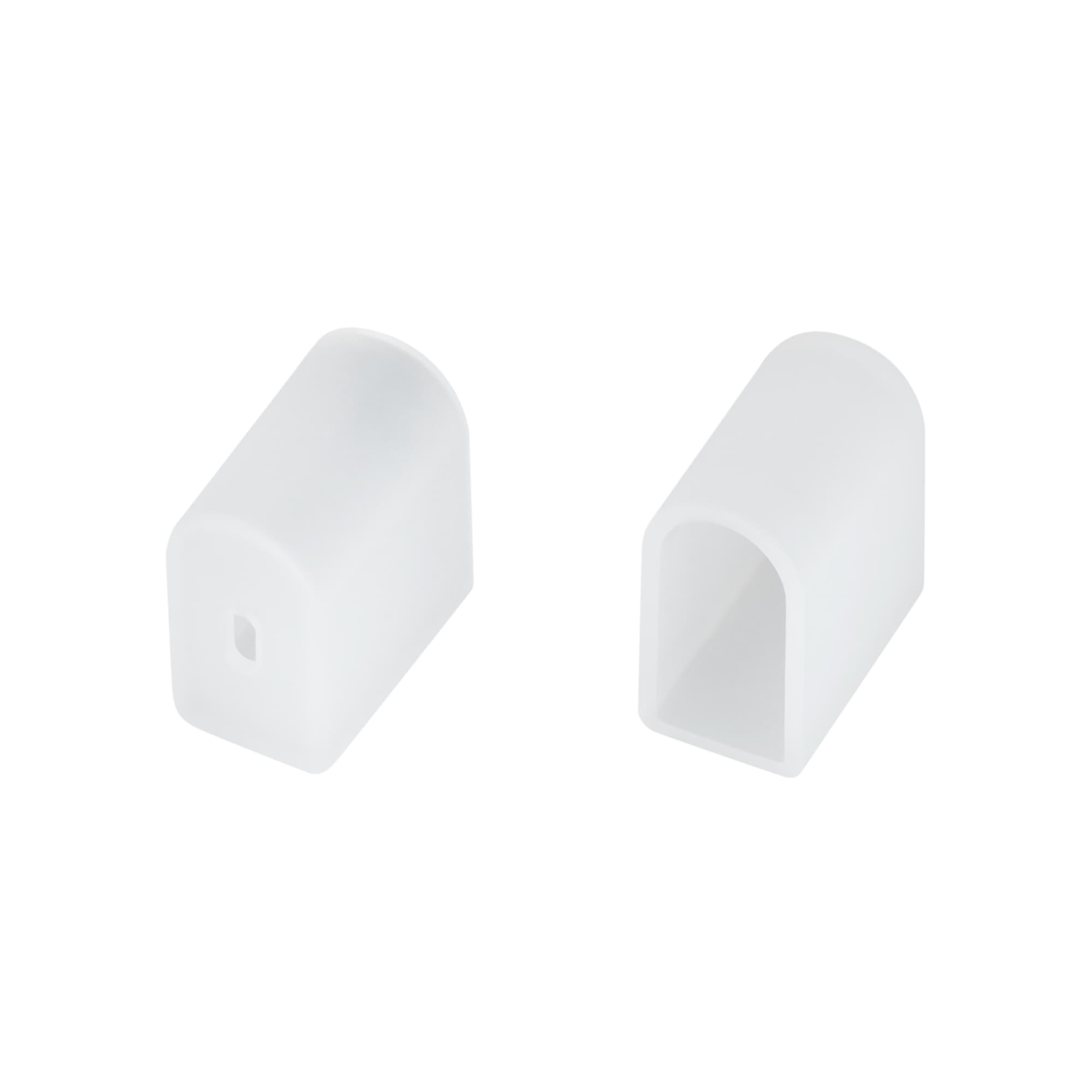 Заглушка AURORA-1206-CAP-SET-WH, пластик