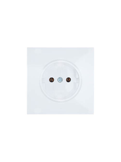 ZIMA Розетка без заземления, 16 А, механизм, белая Lezard 704-0288-121BQC