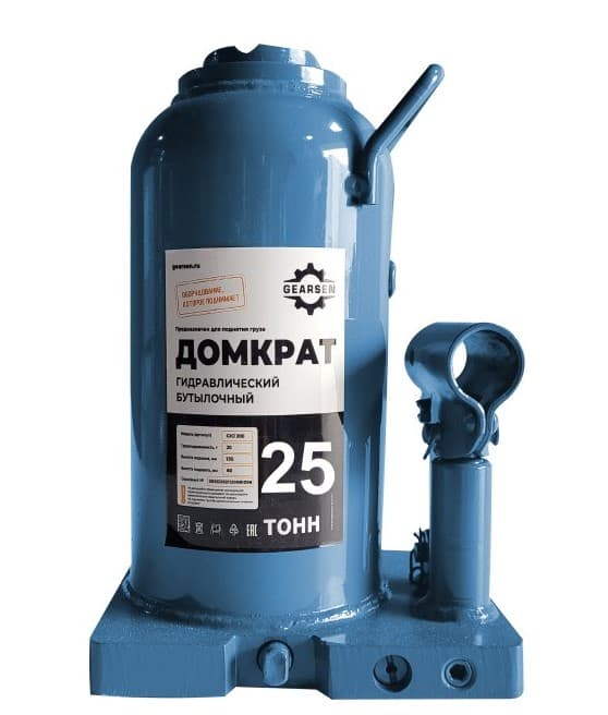 Домкрат гидравлический бутылочный HJ, г/п 25