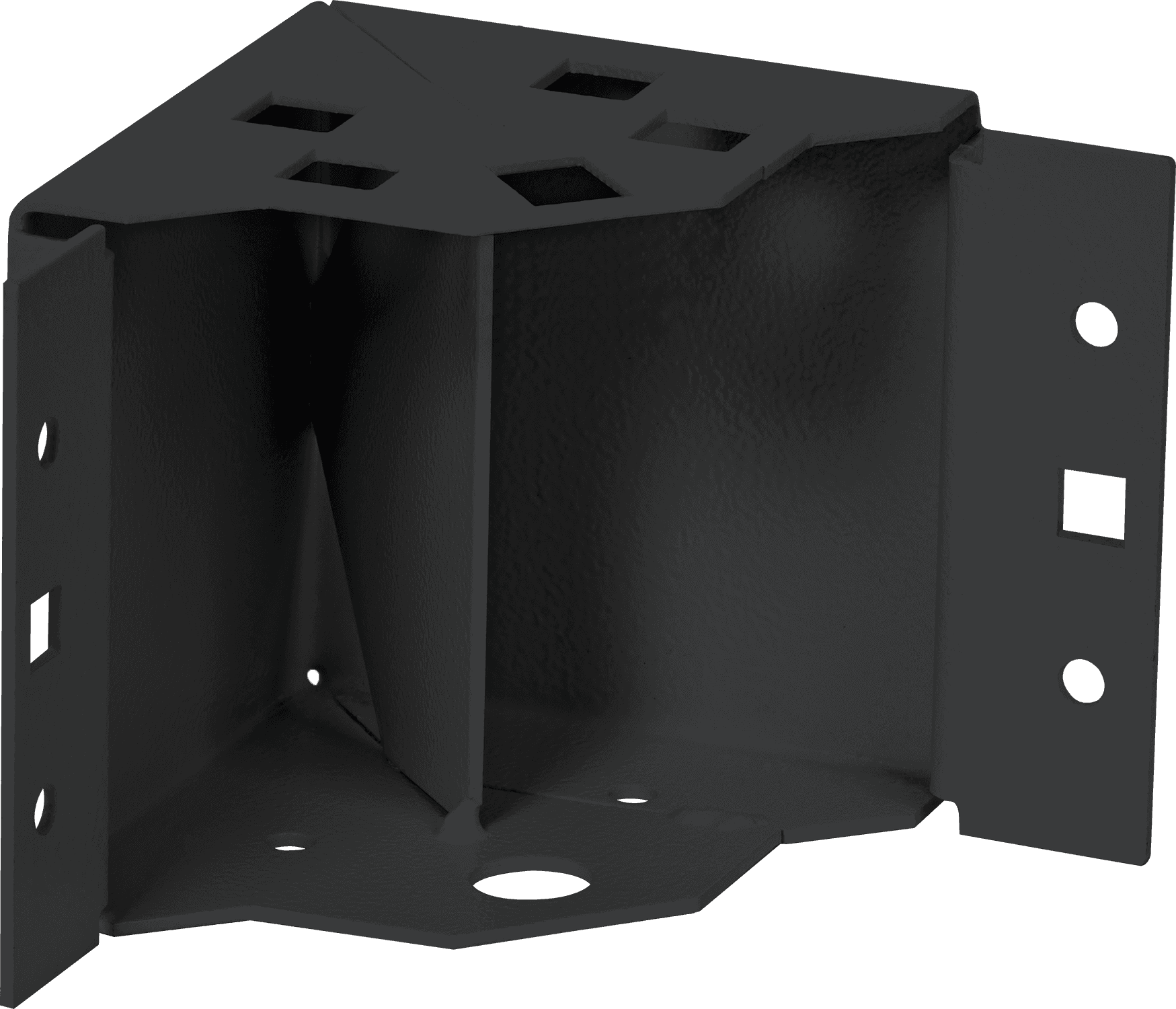 Угол цоколя 100 RAL7021 серый IP54 (4шт/компл) FORMAT