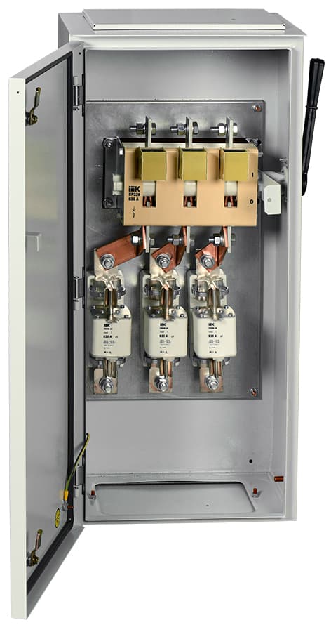 Ящик с рубильником и предохранителями ЯРП-630А-1  У1 IP54