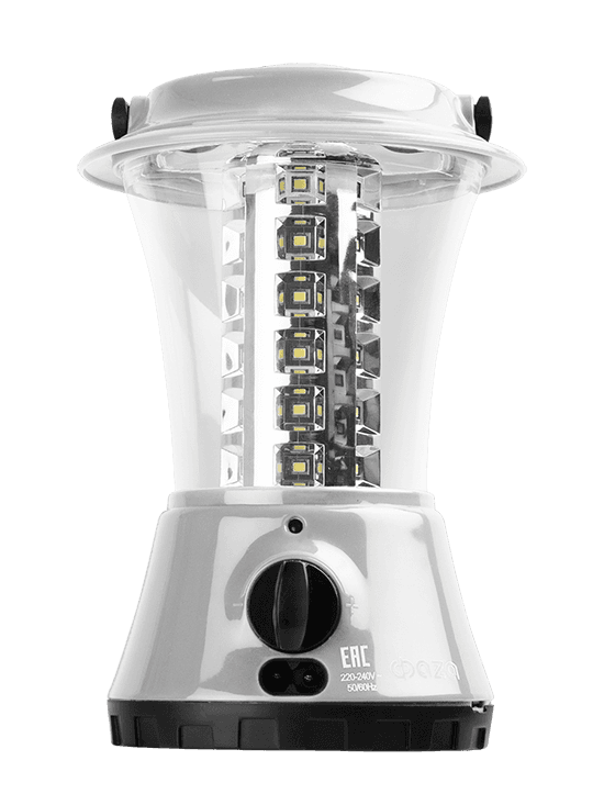 Фонарь аккумуляторный AccuF5-L36-gy серый