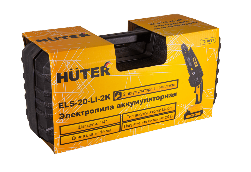 Электропила аккумуляторная ELS-20-Li-2К EA+