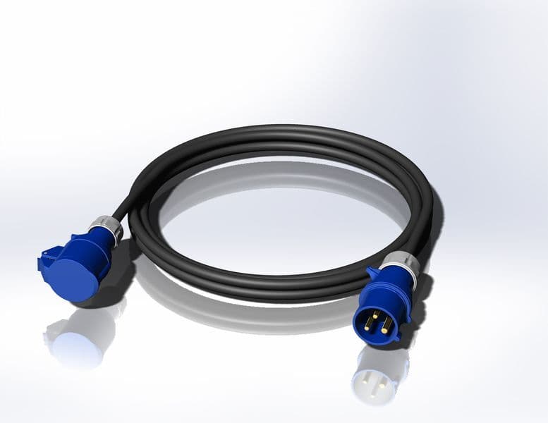 Удлинитель кабельный CEE32A/3P - CEE32A/3P IP44 XTREM H07RN-F 3G4 10м