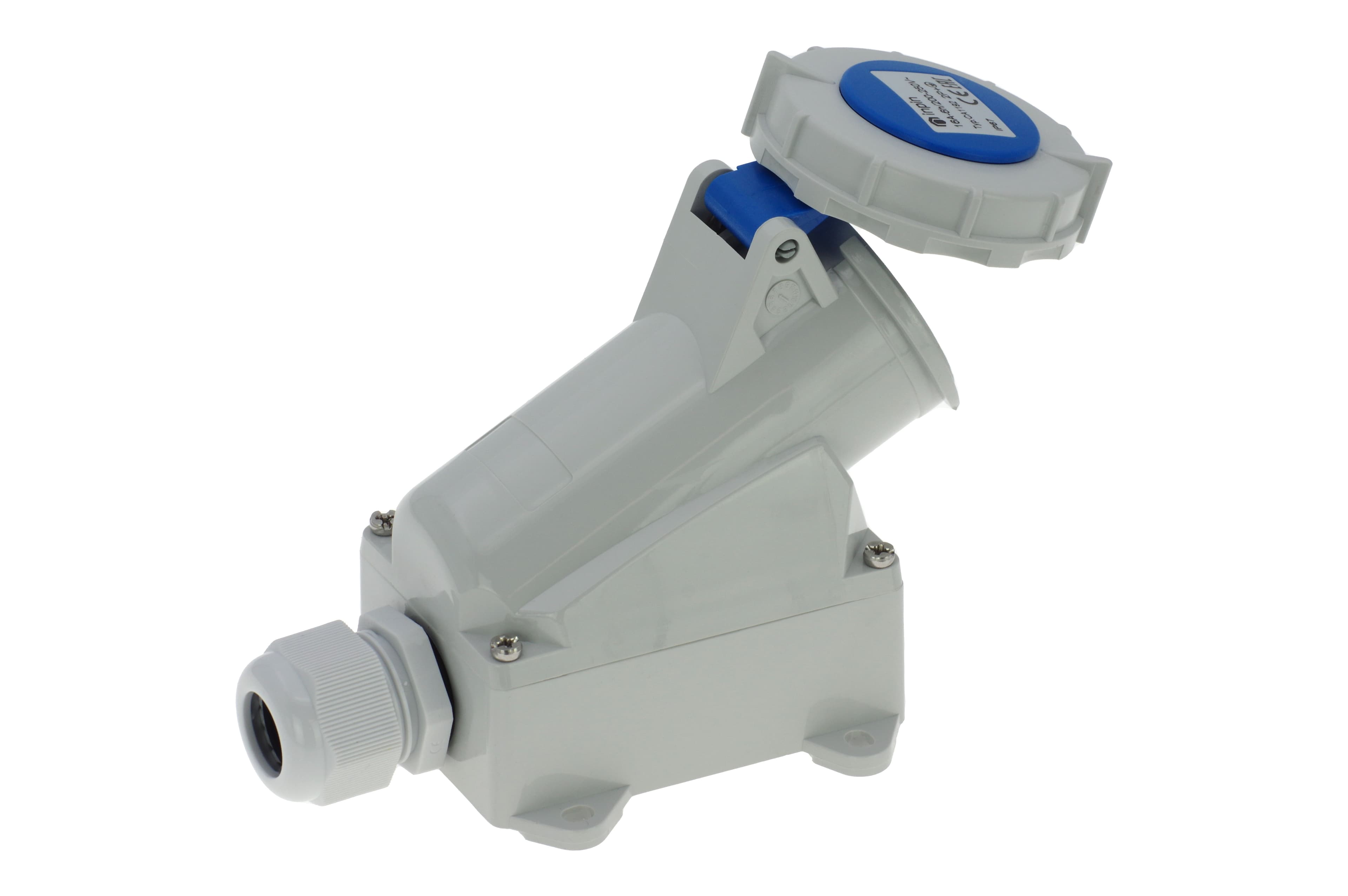 Розетка настенная 16A/230V/1P+N+E/IP67
