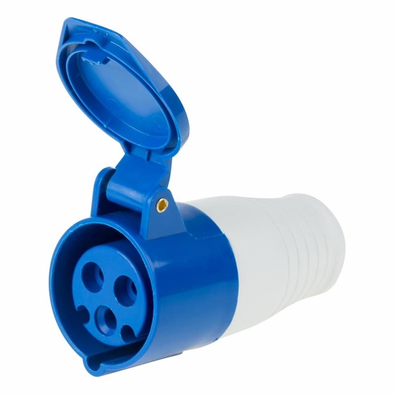 Розетка 213 переносная 2Р+РЕ 16А 220В IP44, REXANT