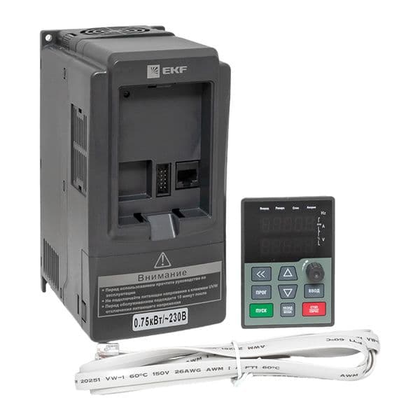 Преобразователь частоты 0.75/1.5 кВт 1х230В VECTOR-100