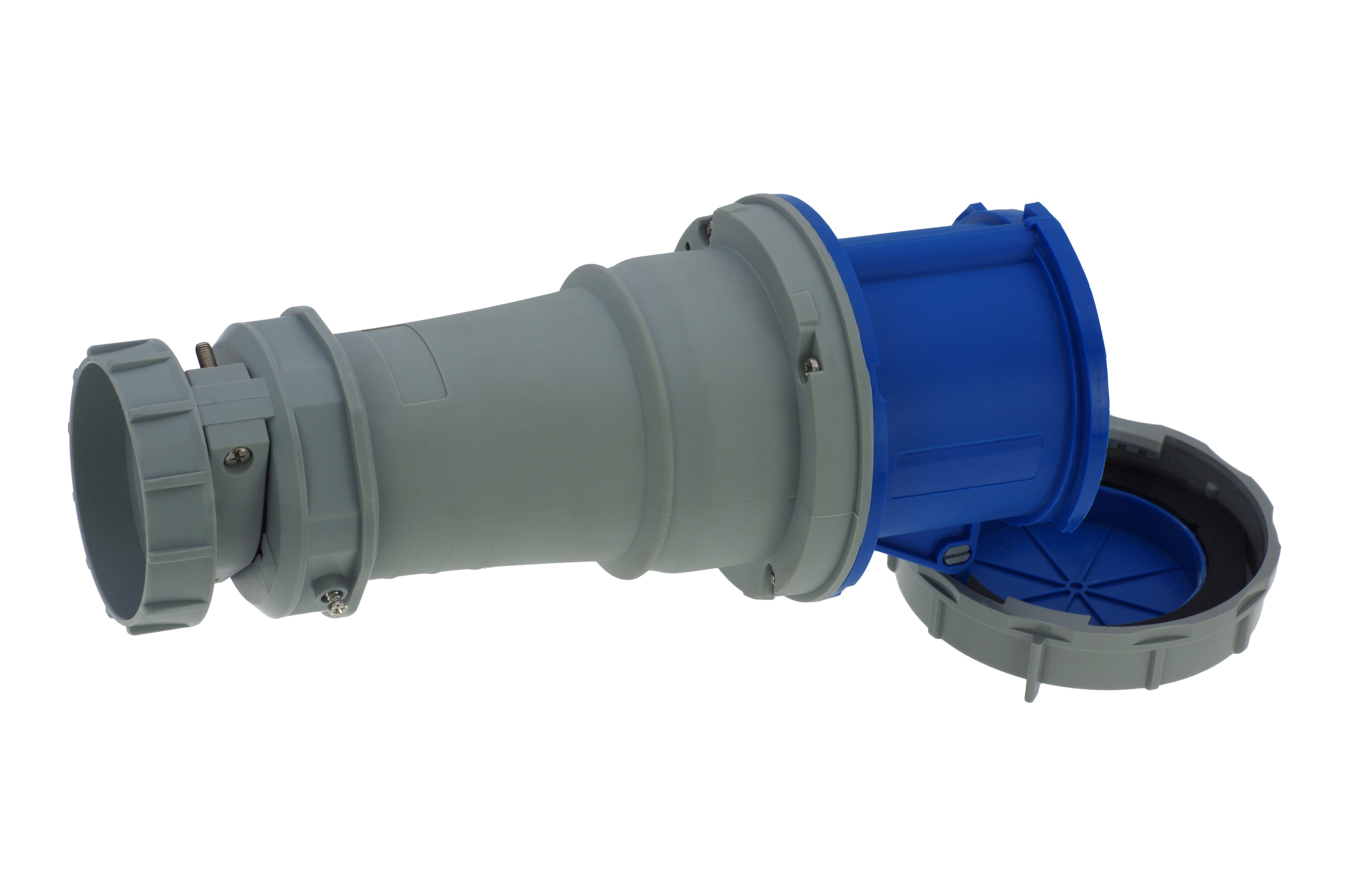 Розетка кабельная 125A/230V/1P+N+E/IP67