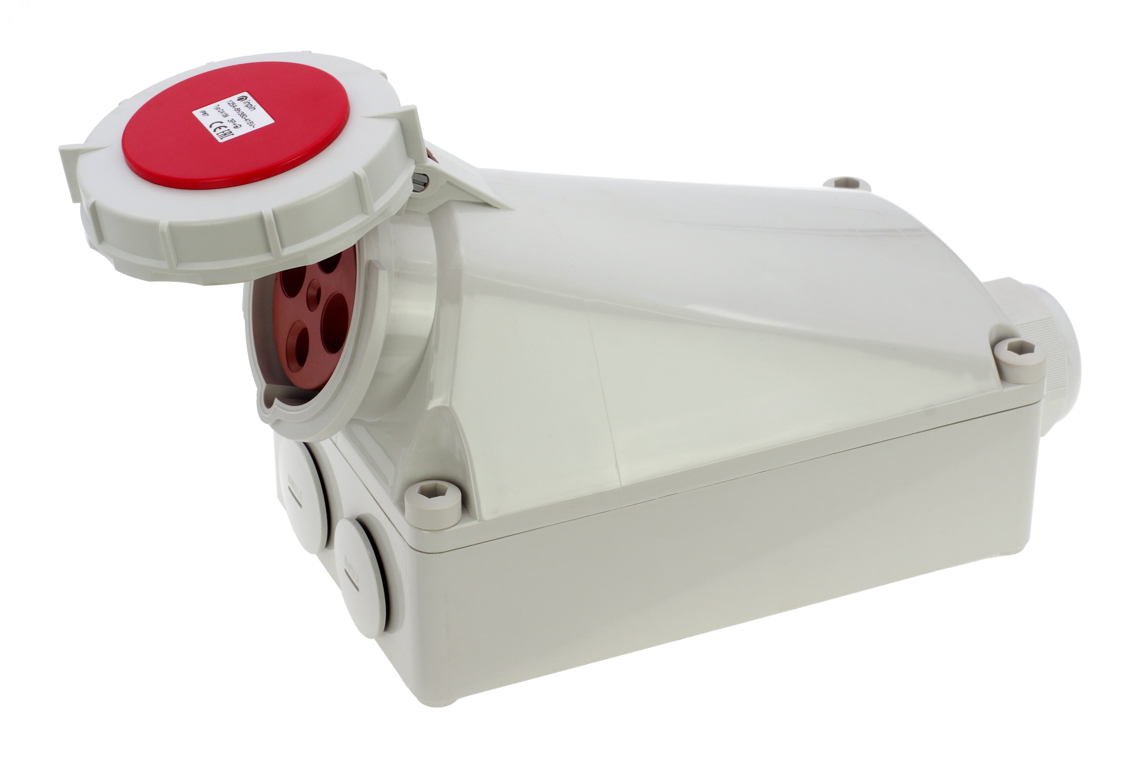Розетка настенная 125A/400V/3P+E/IP67