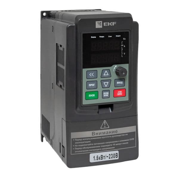 Преобразователь частоты 1.5/2.2 кВт 1х230В VECTOR-100