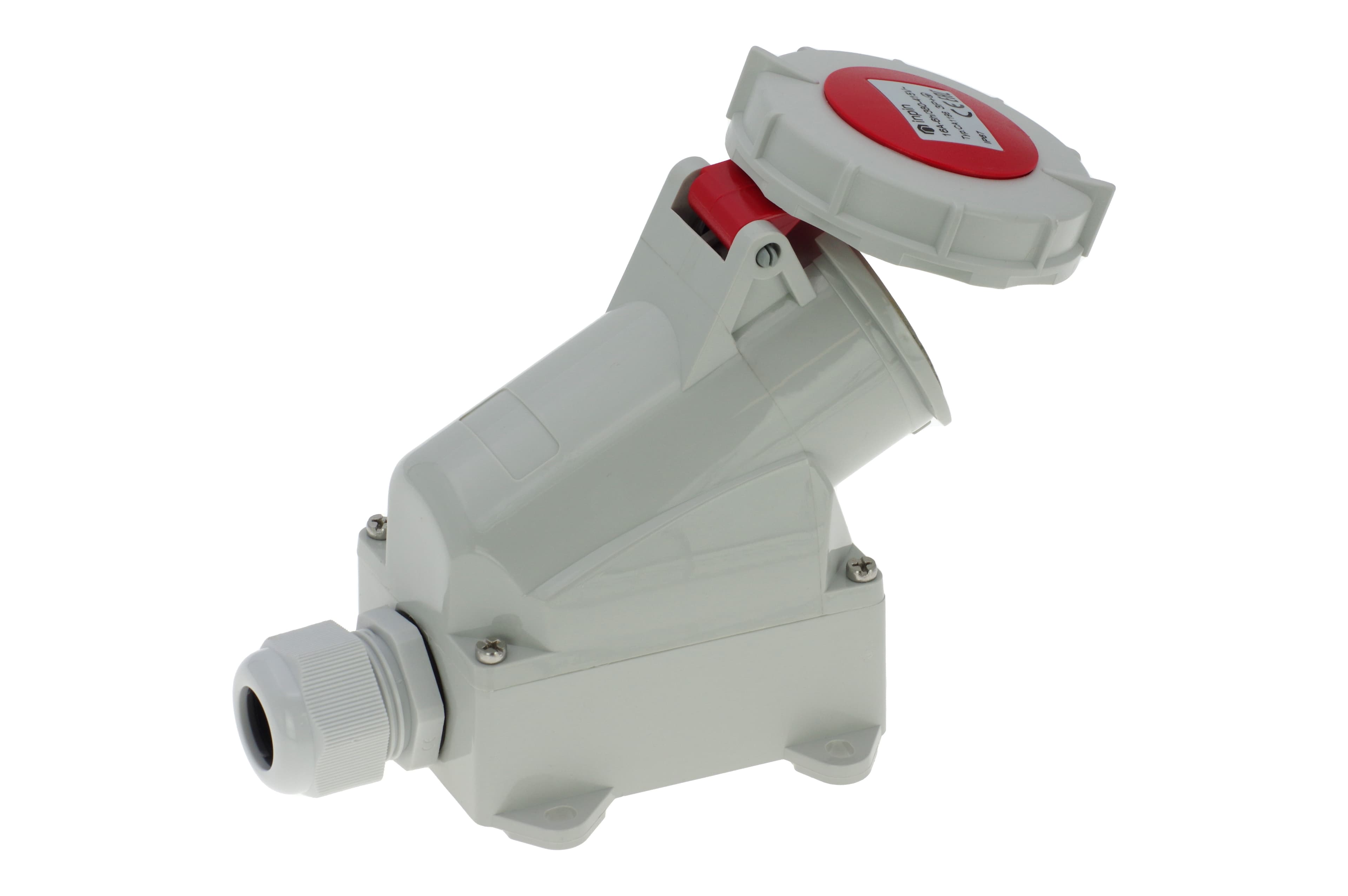 Розетка настенная 16A/400V/3P+E/IP67