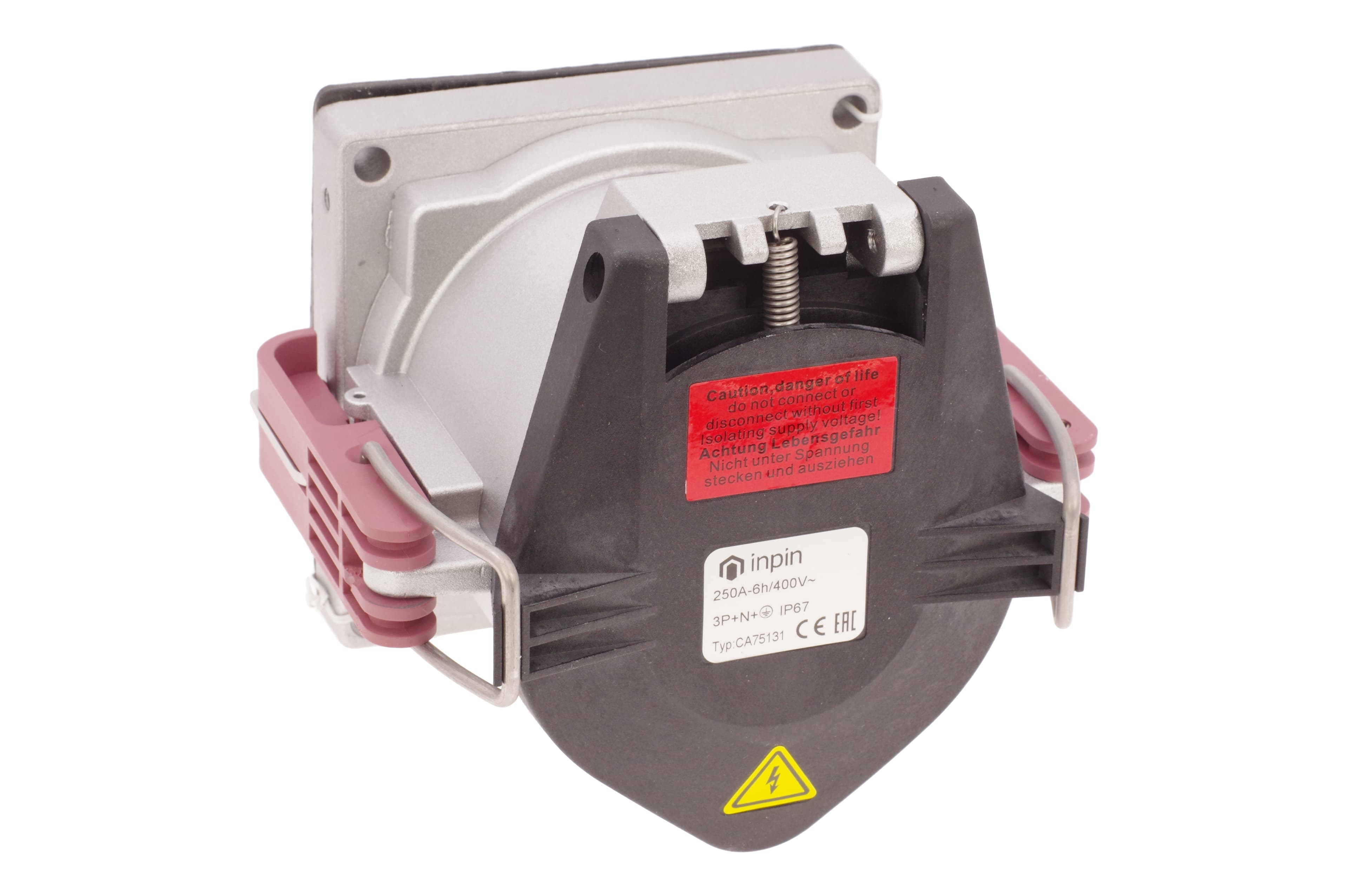 Розетка встраиваемая 160 A/400 V/3P+N+E/IP67