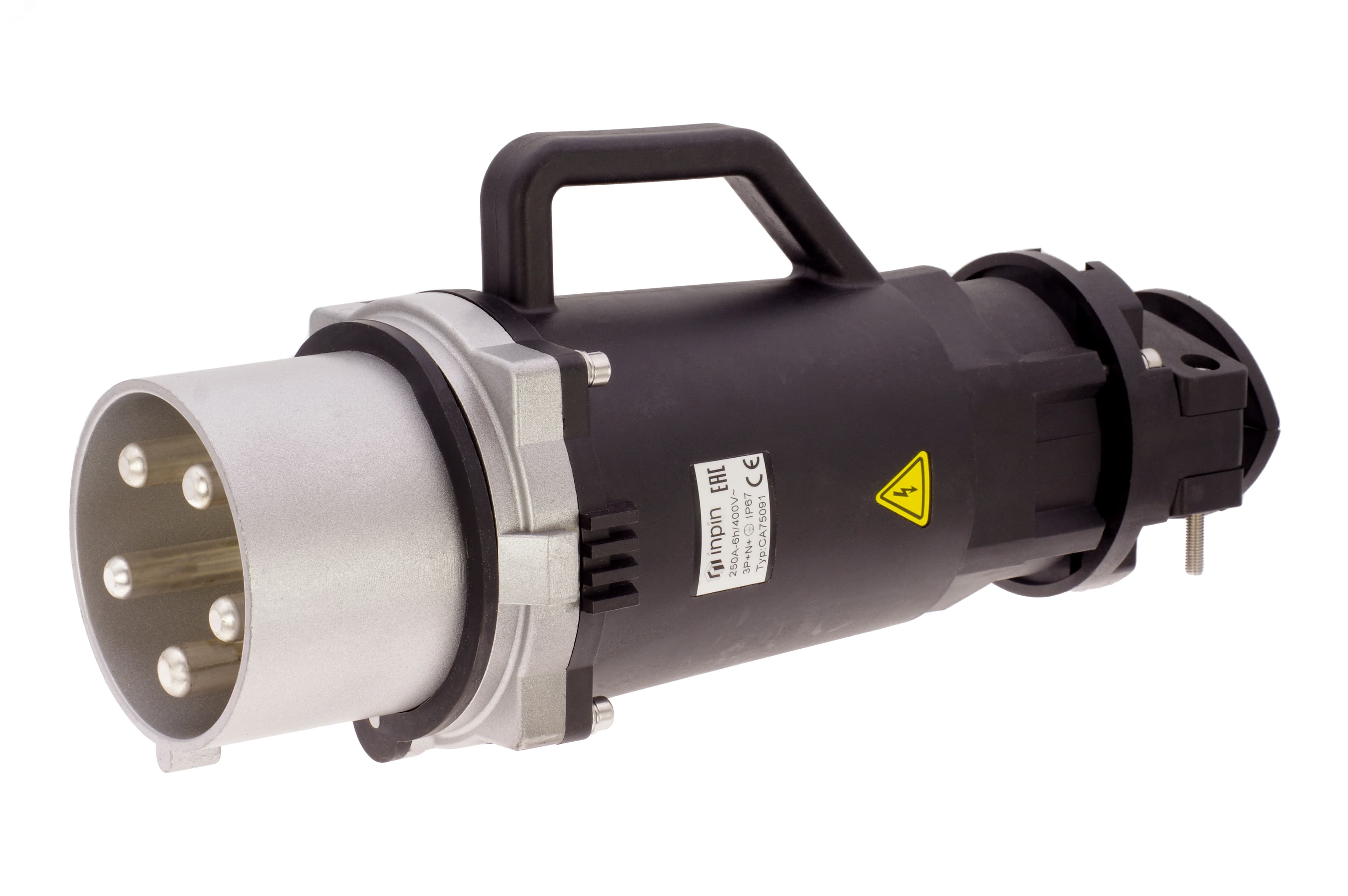 Вилка кабельная 250 A/400 V/3P+N+E/IP67