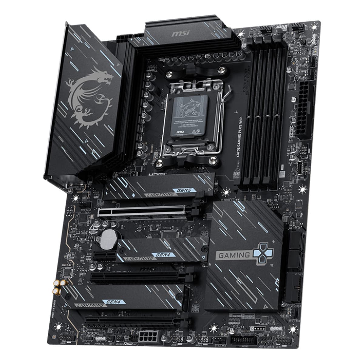 Материнская плата X870E GAMING PLUS WIFI, AMD X870E, ATX