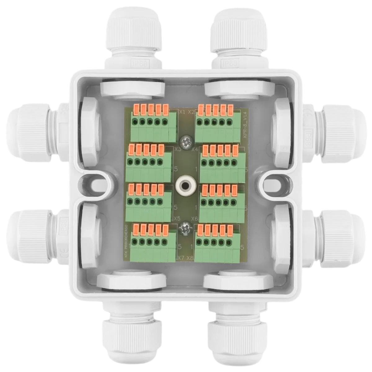 Разветвитель интерфейса RS-422-RS485 ПР-8 IP65