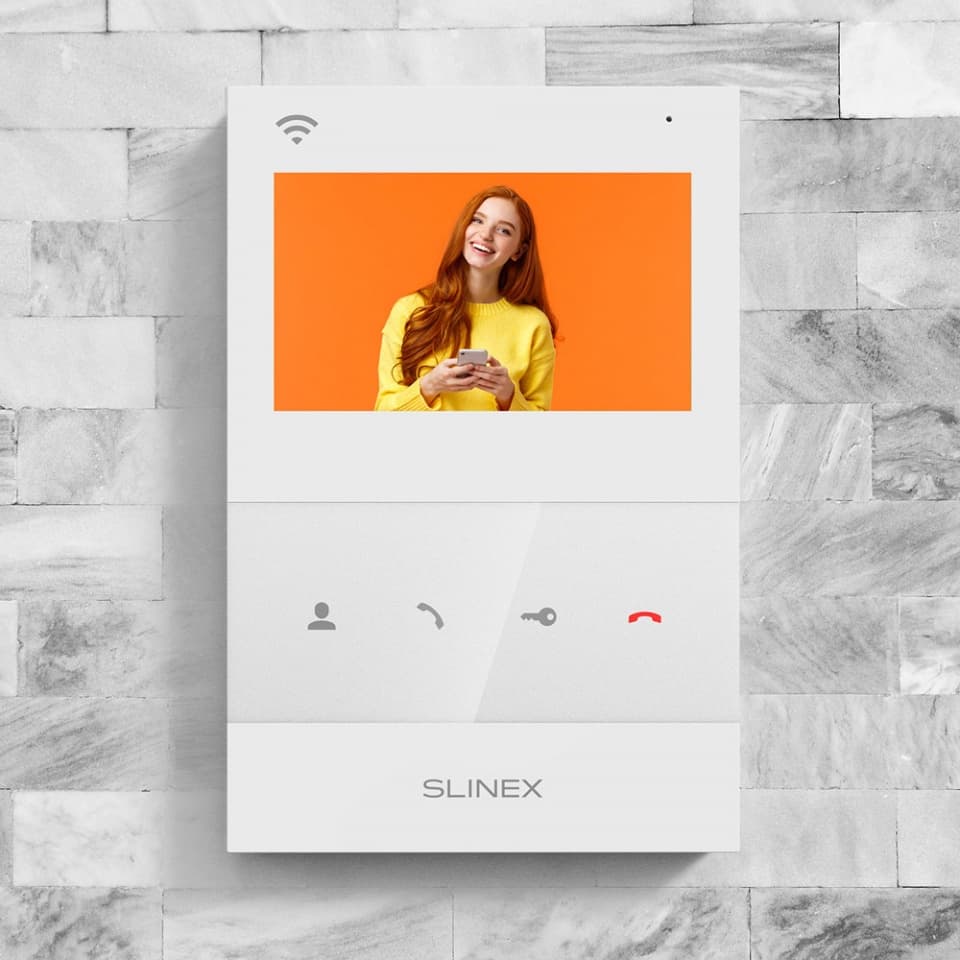 Монитор домофона Hands Free с 4-дюймовым экраном для координатно-матричной системы