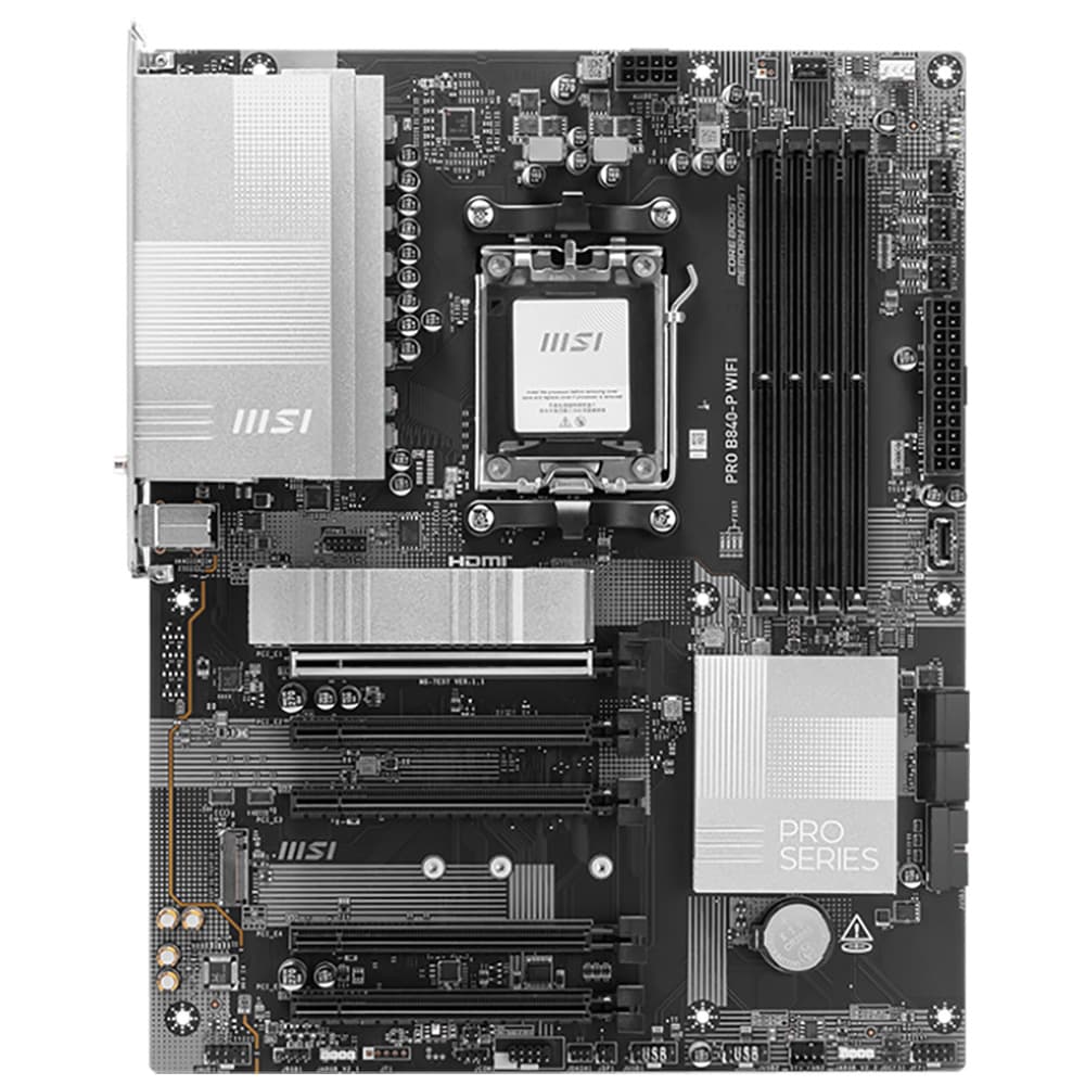 Материнская плата PRO B840-P WIFI, AMD B840, ATX