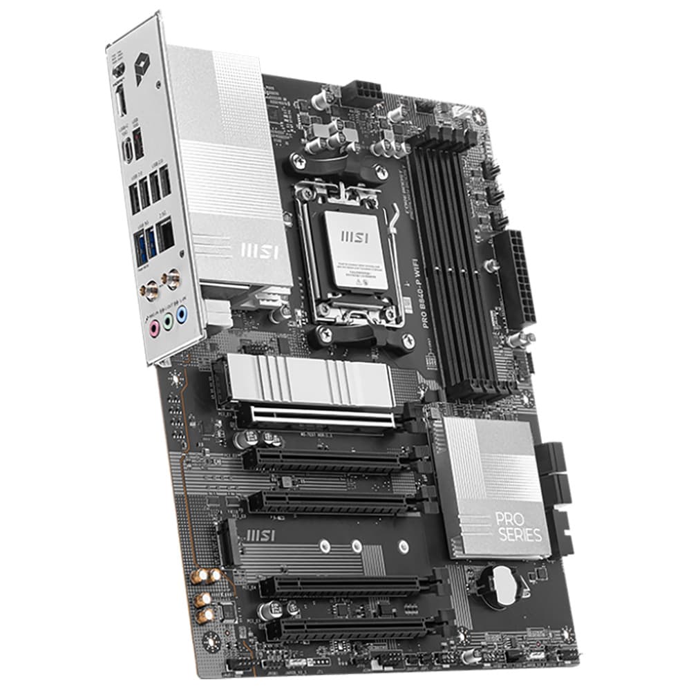 Материнская плата PRO B840-P WIFI, AMD B840, ATX