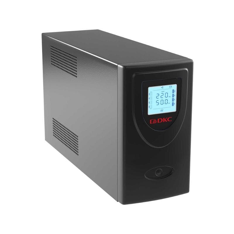 ИБП Info LCD, 2000 ВА, IEC (2), Schuko (2), USB + RJ45