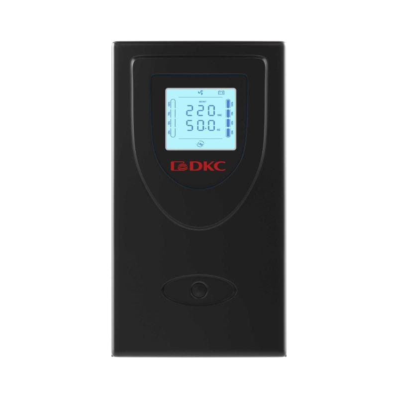 ИБП Info LCD, 2000 ВА, IEC (2), Schuko (2), USB + RJ45