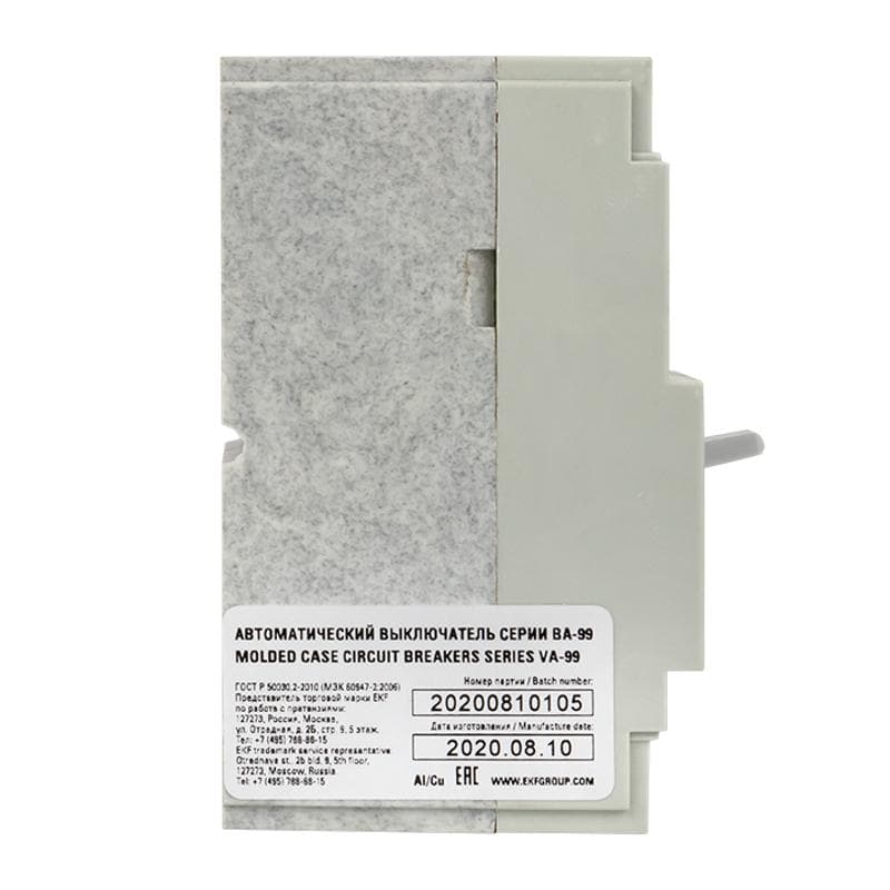 Выключатель автоматический ВА-99 125/25А 3P 25кА EKF PROxima