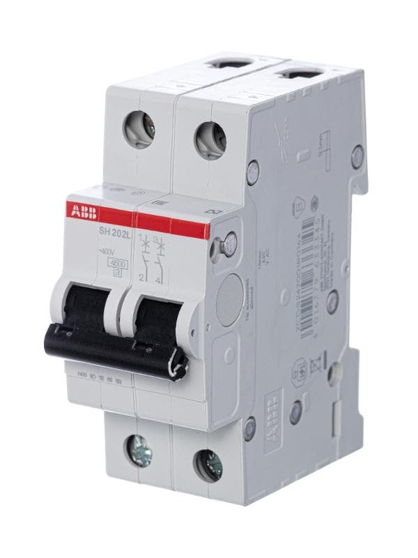 Выключатель автоматический двухполюсный SH202L 6А C 4,5кА (SH202L C6)