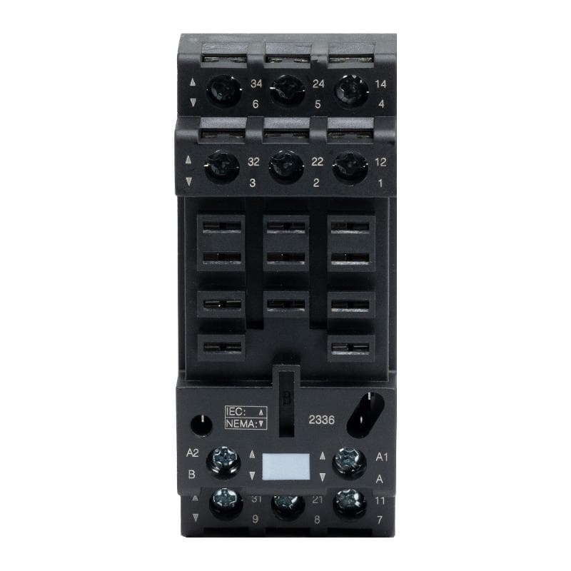 Базовый пассивный элемент для установки одиночных реле, до 230 В АС \ DC