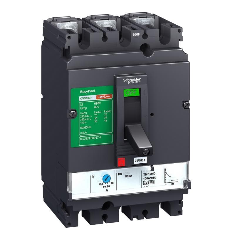 АВТ. ВЫКЛ. EasyPact CVS 100B 25kA 3P MA25