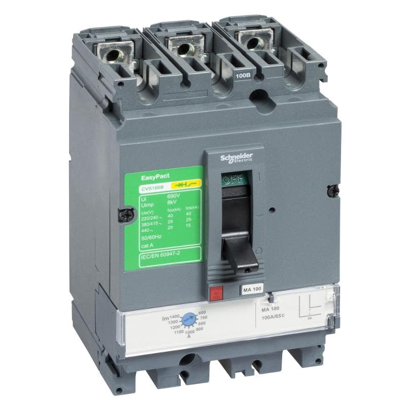 АВТ. ВЫКЛ. EasyPact CVS 100B 25kA 3P MA25