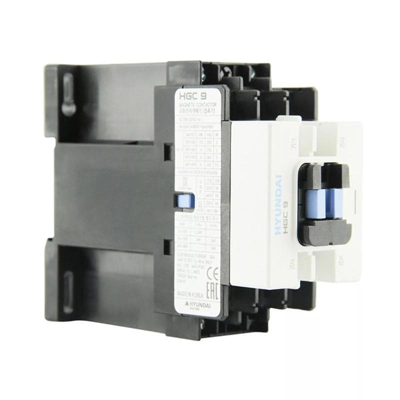 Контактор магнитный HGC9B 10NS X220 9А 4 кВт при АС3 (380-440В) кат. 220В АC 1НО