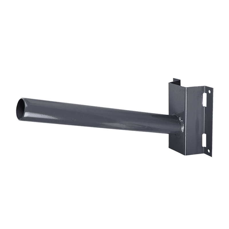 Кронштейн на столб для для консольного светильника PSL D60*1.5-GR серый под бандажную ленту