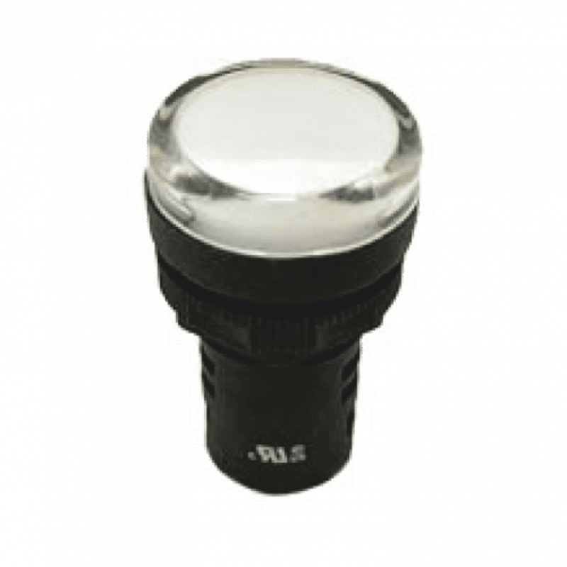Индикатор ND16-22DS/4 белый АС230В (R)
