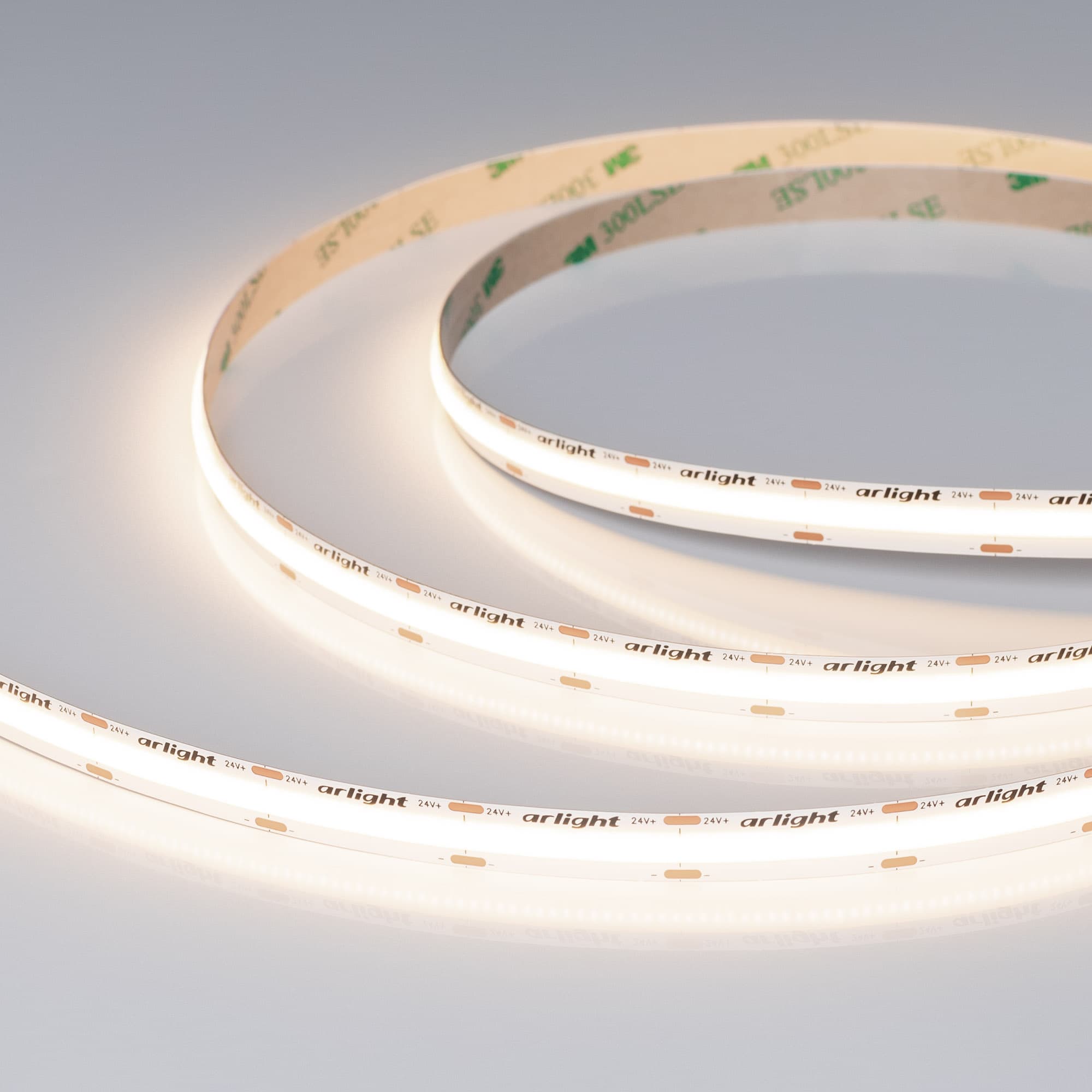 Лента светодиодная 15 Вт/м 24В IP20 4000K 576LED/м COB-X576-10mm CSP 5 м