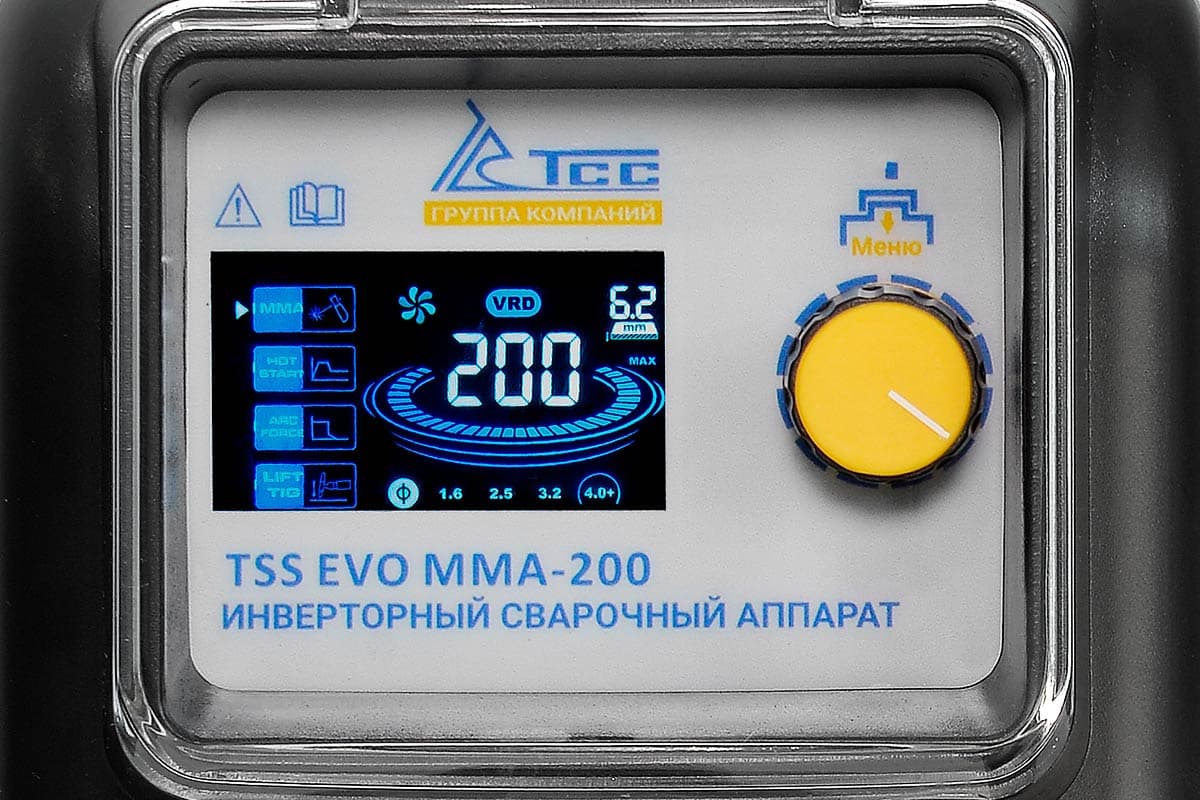 Инвертор сварочный ТSS EVO MMA-200