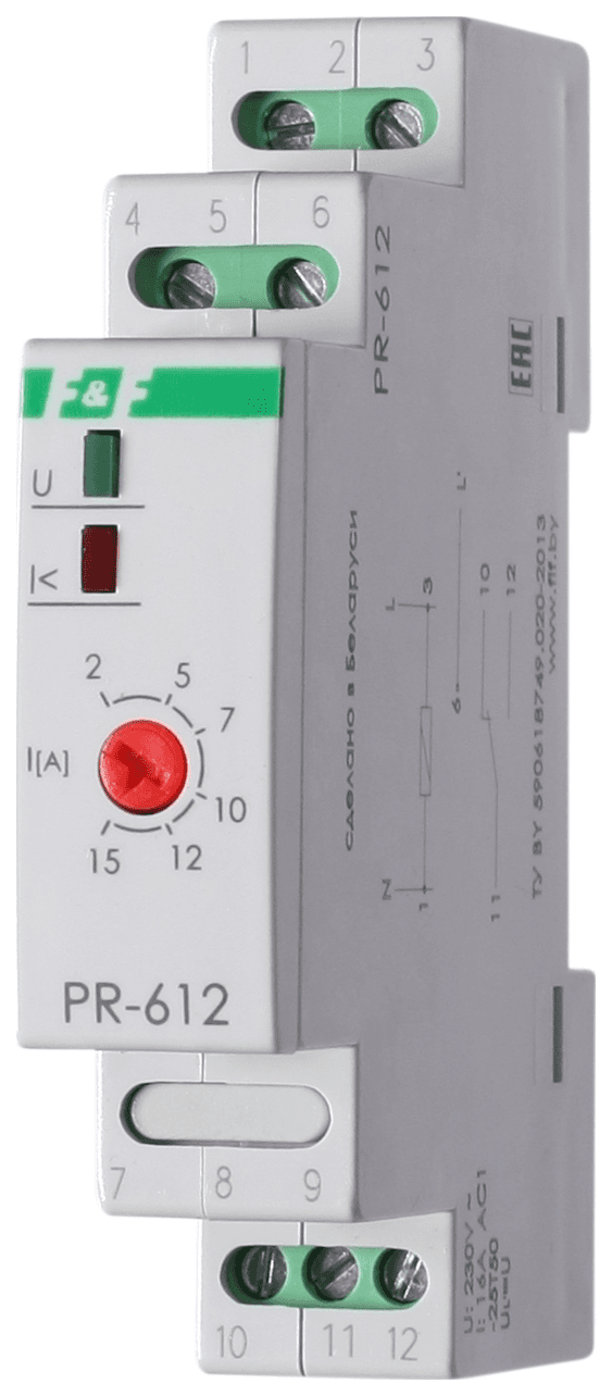 Реле тока PR-612
