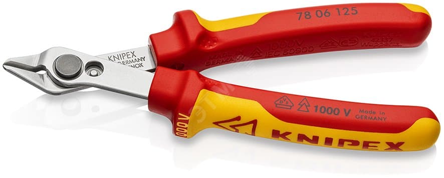 Бокорезы ElecTronic Super KNips VDE 125 мм для микроэлектроники