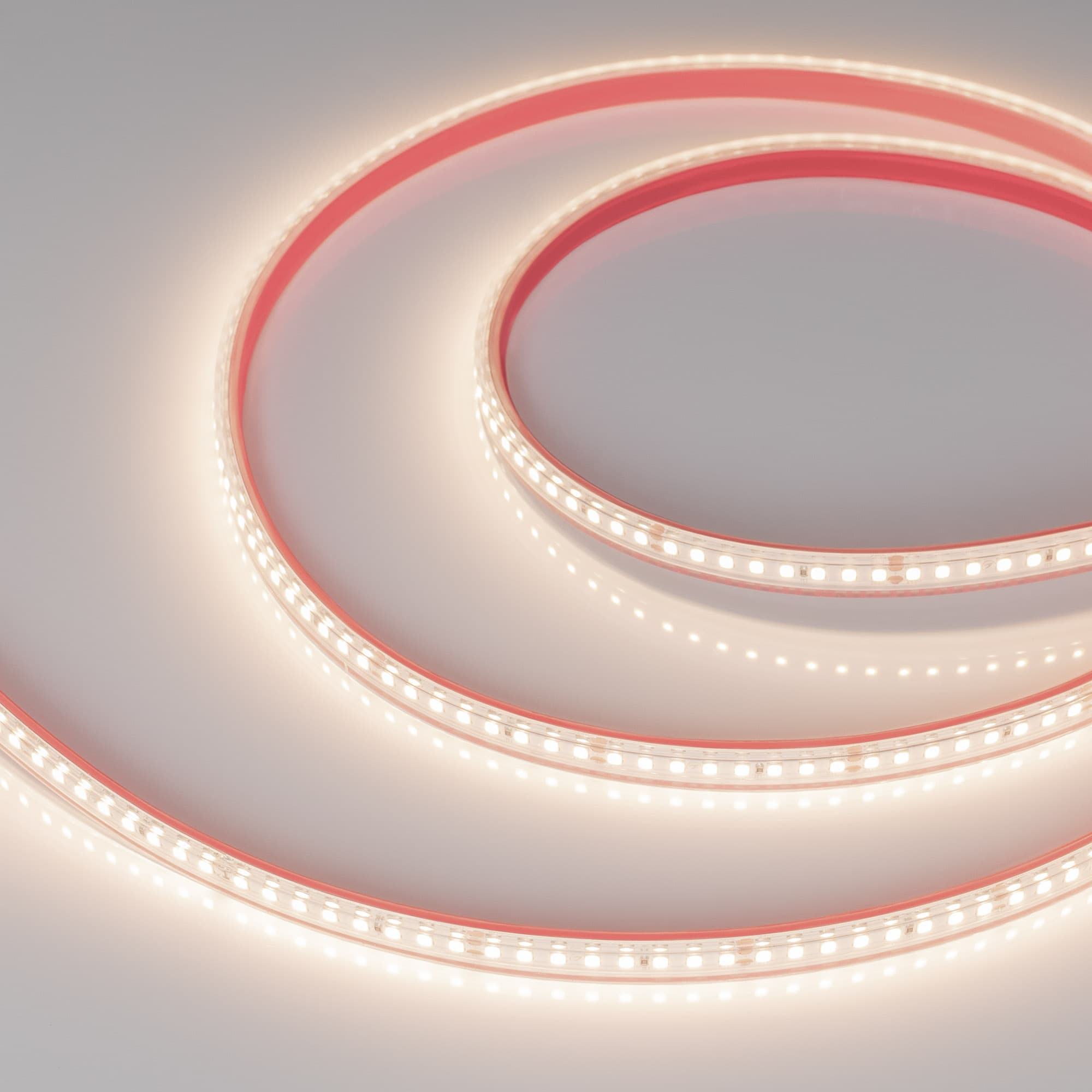 Лента светодиодная 12 Вт/м 24В IP67 3500K 160LED/м RT/RTW-A160-8-10mm SMD 2835 50 м