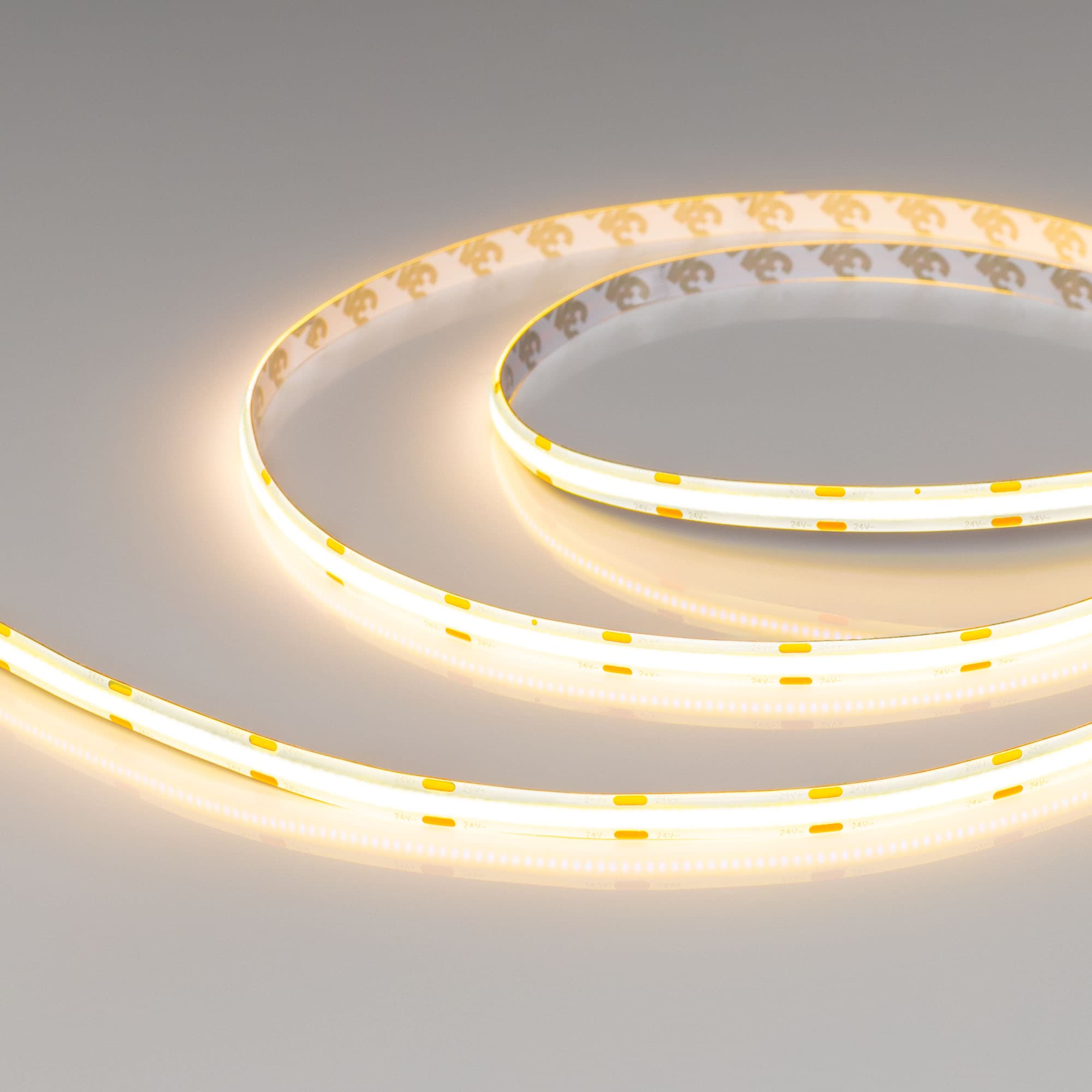 Лента светодиодная 11Вт/м 24В 2700K IP65 544LED/м COB-SE-X544-8mm CSP 5м