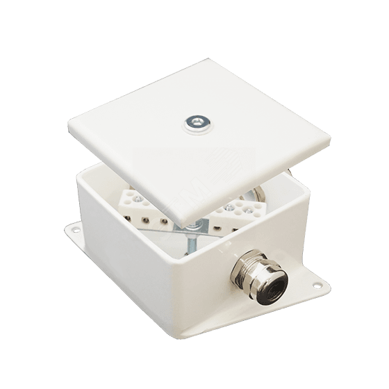 Коробка монтажная огнестойкая КМ-О (6к)-IP66-100х100 три ввода ACD