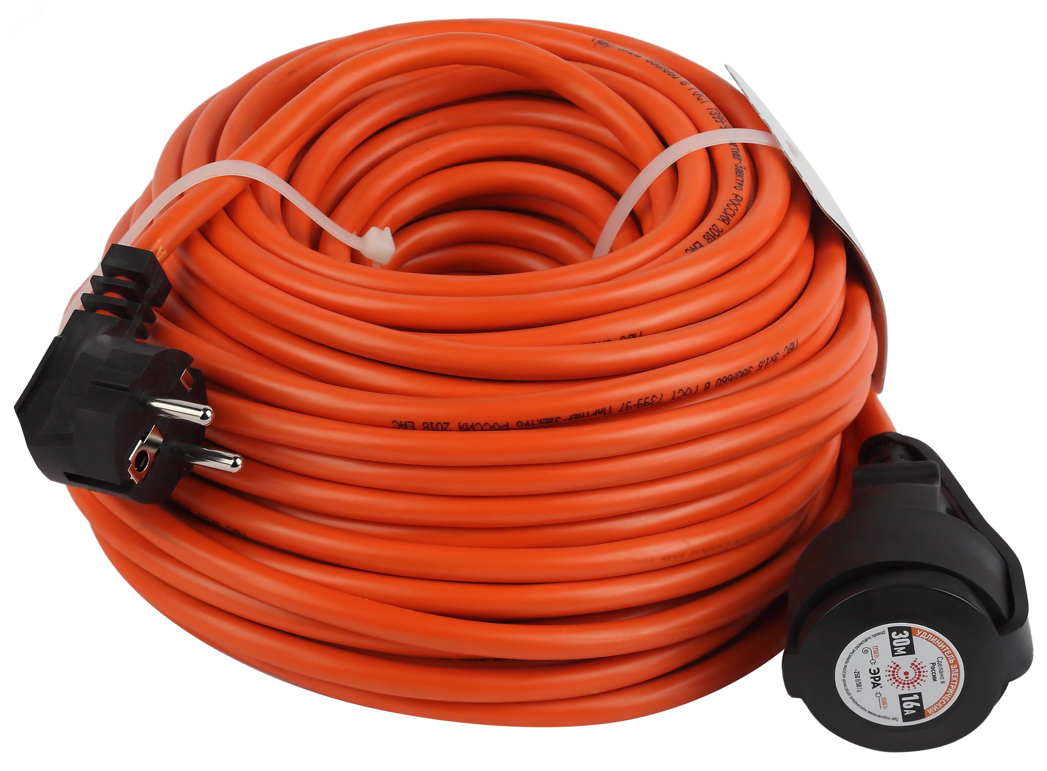 Удлинитель силовой UPx-1e-3x1.5-30m-IP44 в бухте c/з 1 гнездо 30м ПВС 3х1.5 UPx-1e-3x1.5-30m-IP44