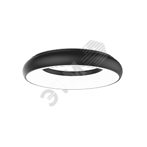 Светильник светодиодный ДПО/ДСО-25Вт IP40 1800Лм 4000К цвет черный Nimbus