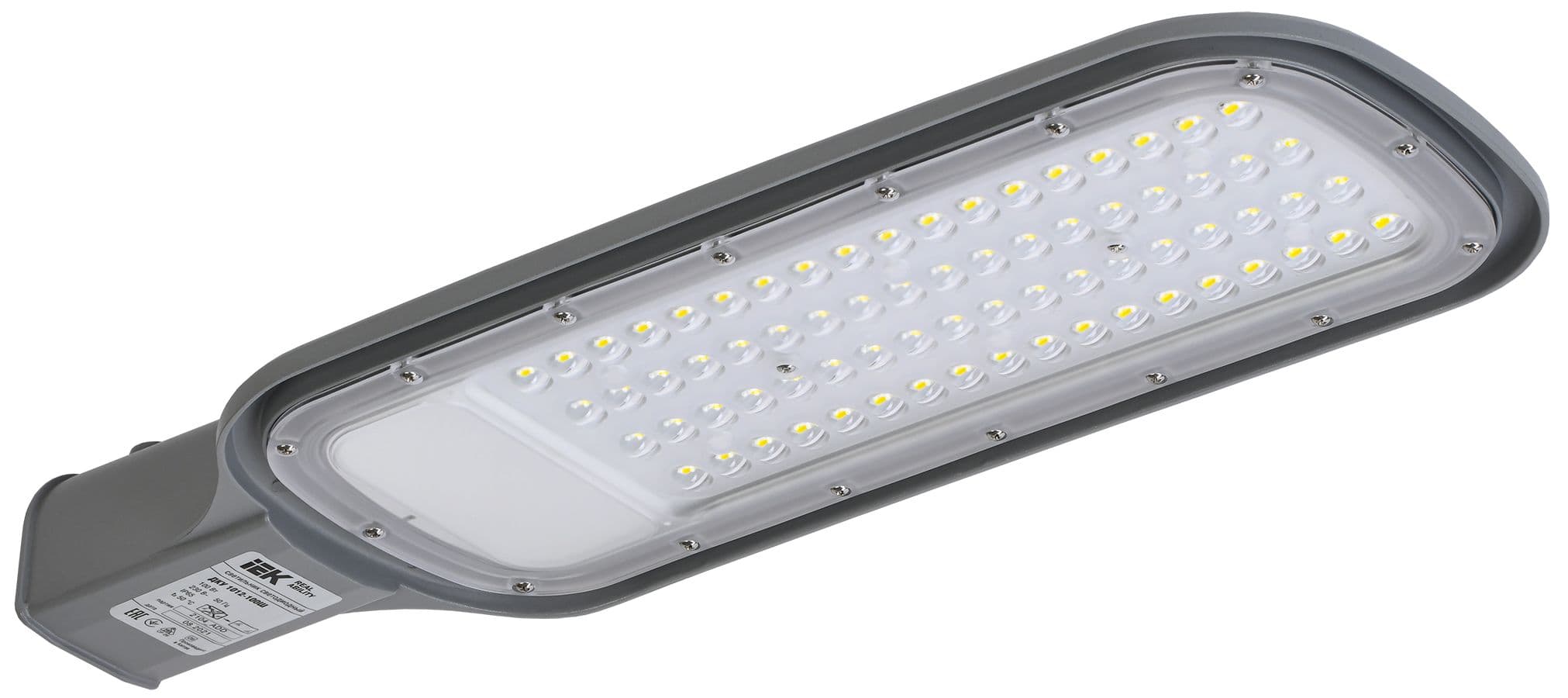 Светильник LED консольный уличный ДКУ 1012-100Ш 5000К IP65 серый