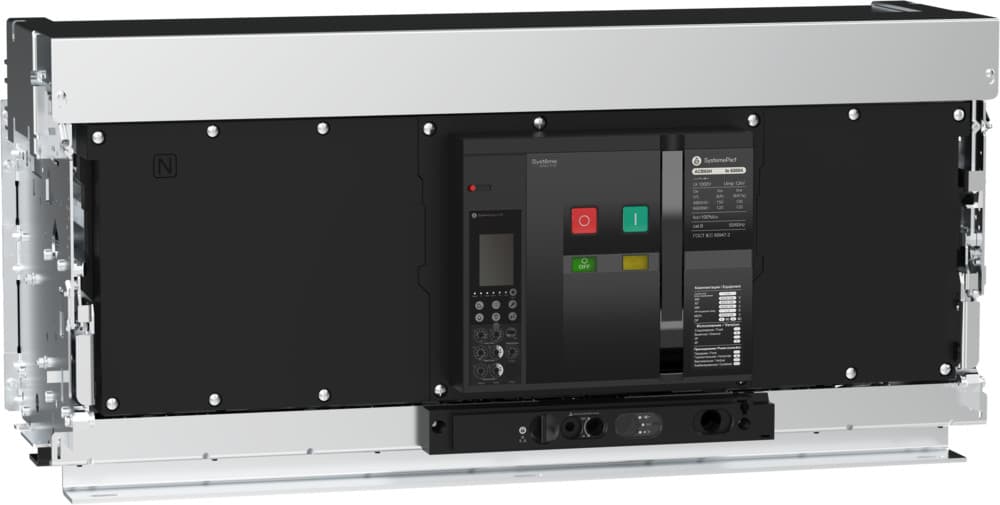 Выключатель автоматический воздушный SYSTEMEPACT ACB63H 6300A 4P 6.0H ВЫКЛ,ВП MCH+MX+XF AC230V