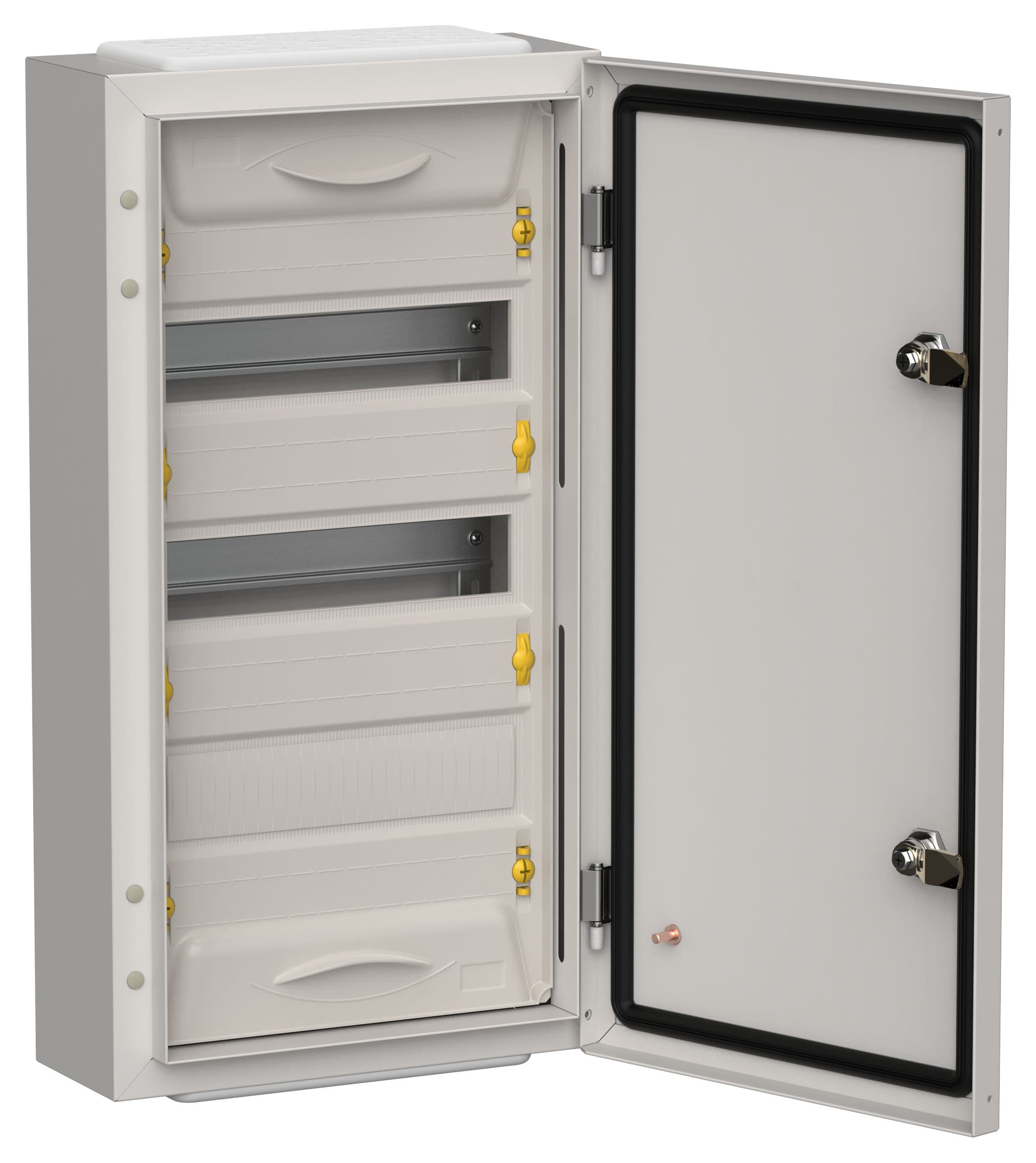TITAN 5 Корпус металлический ЩРн-36 (1х36) 585х310х140 IP54 сер