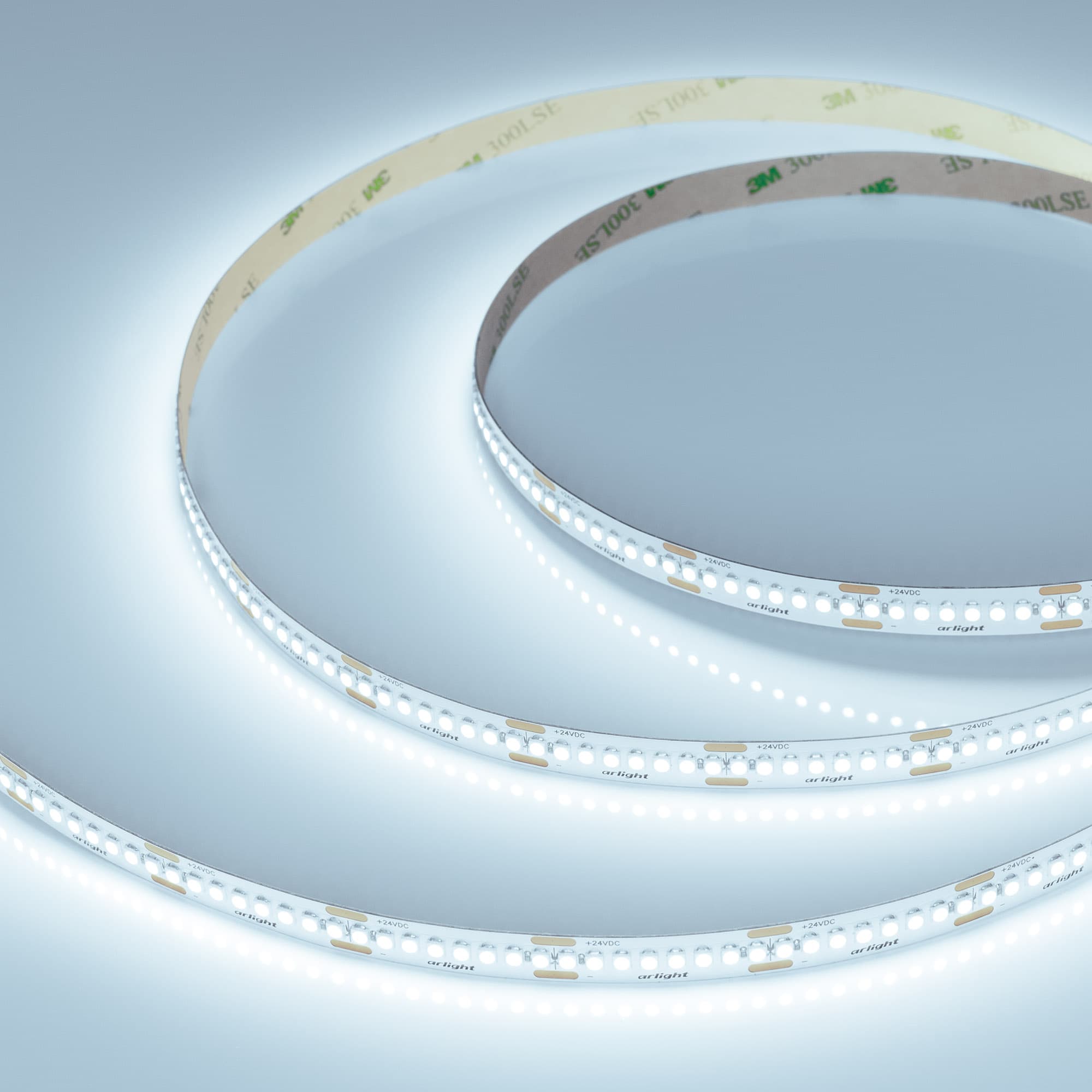 Лента светодиодная 19 Вт/м 24В IP20 8000K 240LED/м UL/RTW-A240-10-12mm SMD 2835 5 м