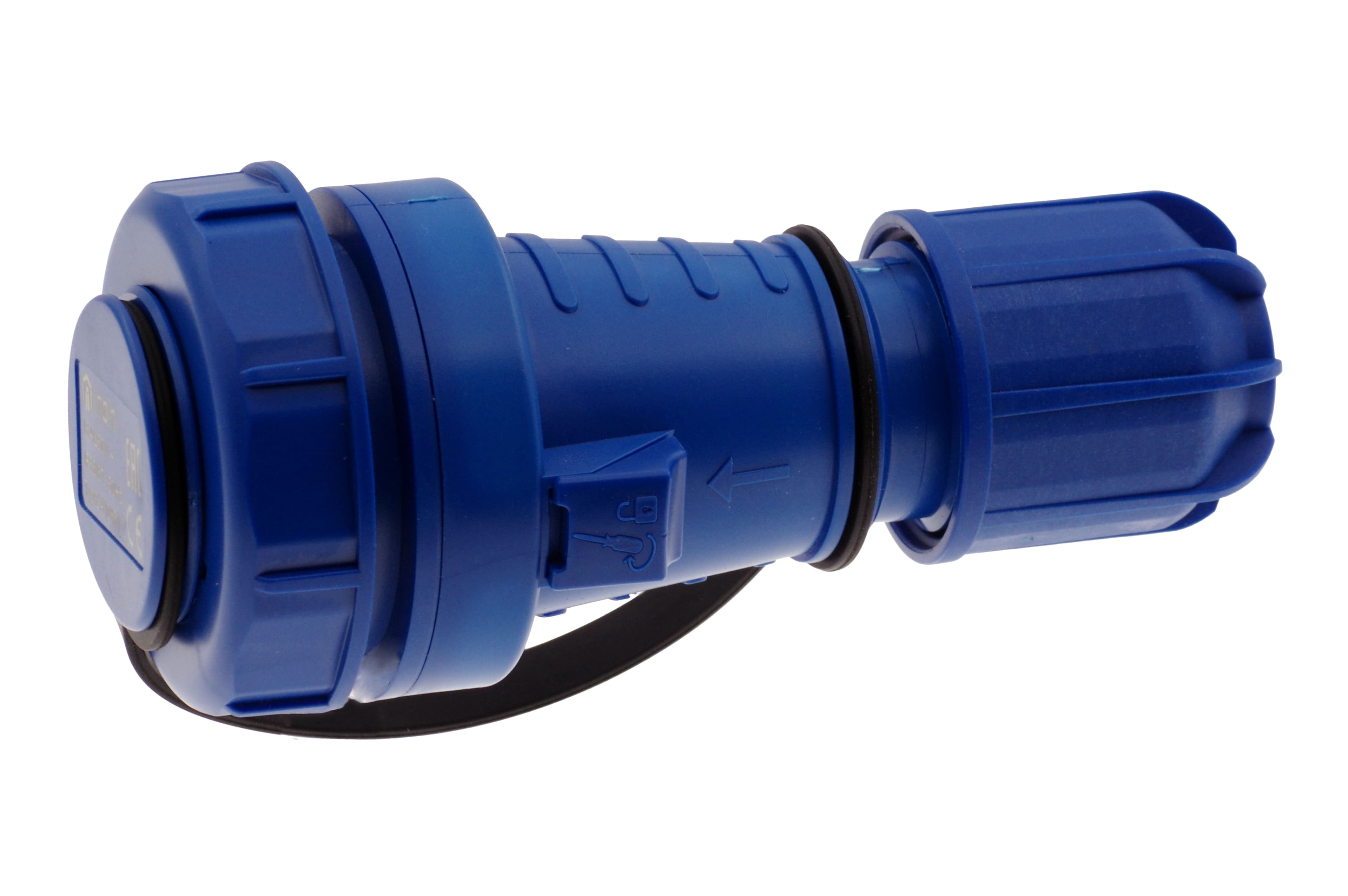 Розетка кабельная 16А/250V/2P+E/IP66/67
