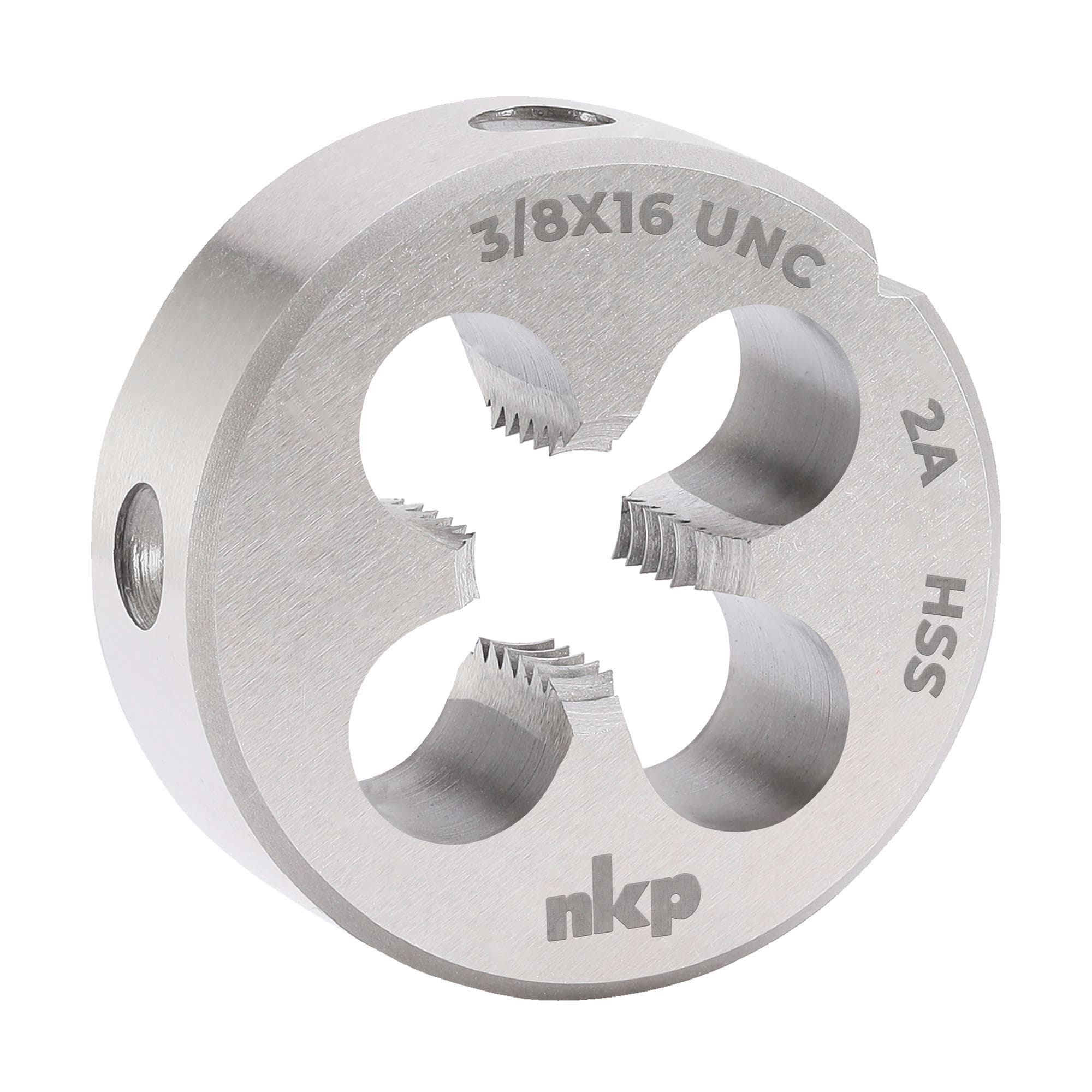 Плашка дюймовая UNC 3/8-16 HSS DIN22568 30x11мм
